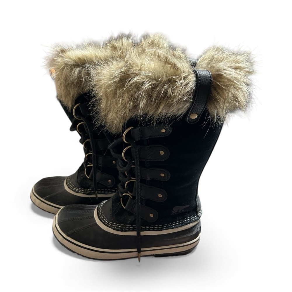 Sorel Joan of Arctic Waterproof Winter Boots Women’s Size 8 Black - Picture 5 of 9